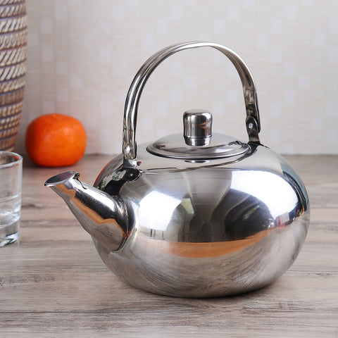 Stainless Steel Tea Pot with Strainer